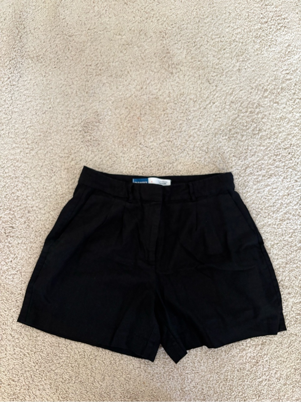 EUC old navy Taylor Black Women's linen blend Tailored Shorts